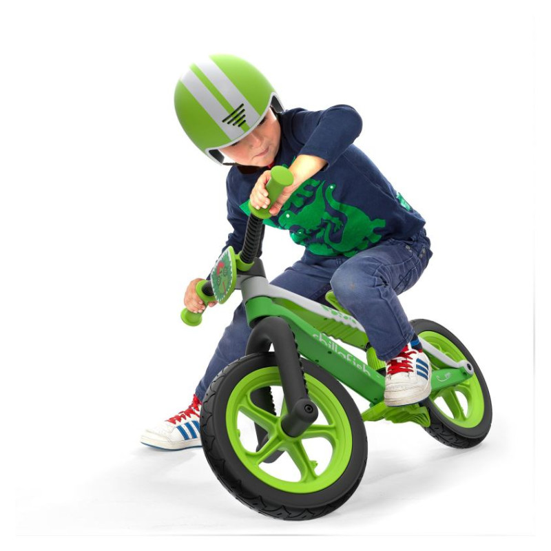 Chillafish BMXie 2 līdzsvara velosipēds no 2 līdz 5 gadiem, zaļ&scaron; - CPMX02LIM