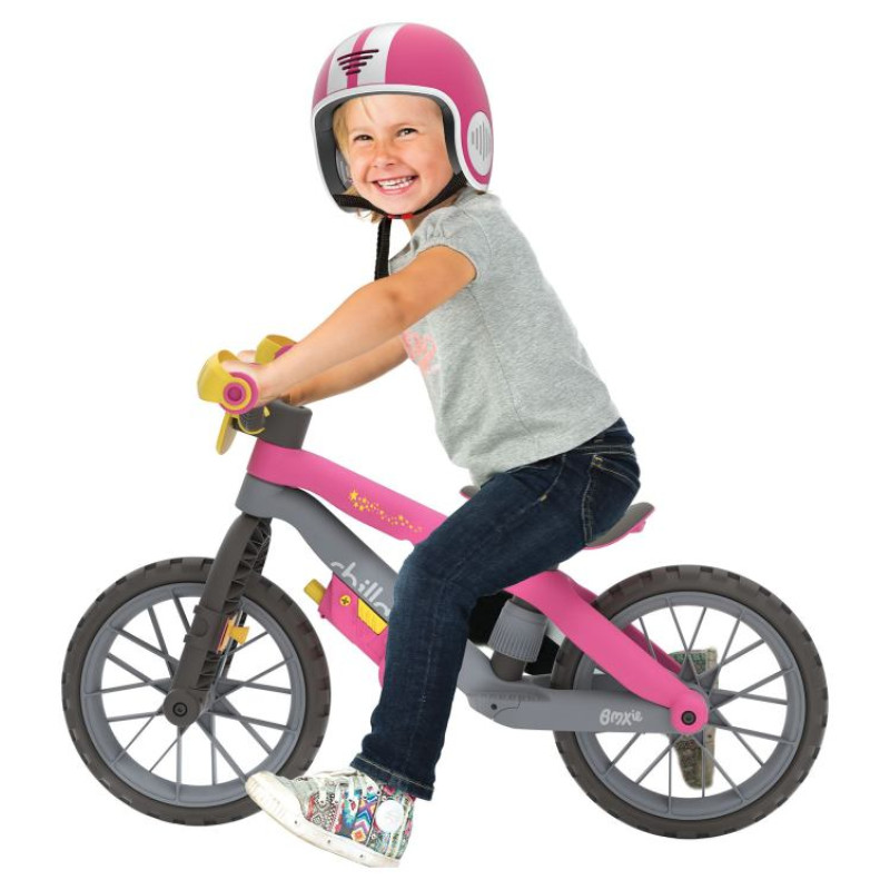 Chillafish BMXie 2 MOTO līdzsvara velosipēds no 2 līdz 5 gadiem, Rozā - CPMX03PIN