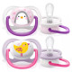Philips Avent māneklītis Ultra Air Animals, 0-6M (2 gab), meitenēm - SCF080/06
