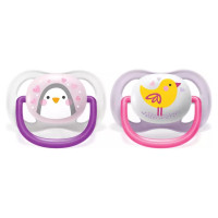 Philips Avent māneklītis Ultra Air Animals, 0-6M (2 gab), meitenēm - SCF080/06