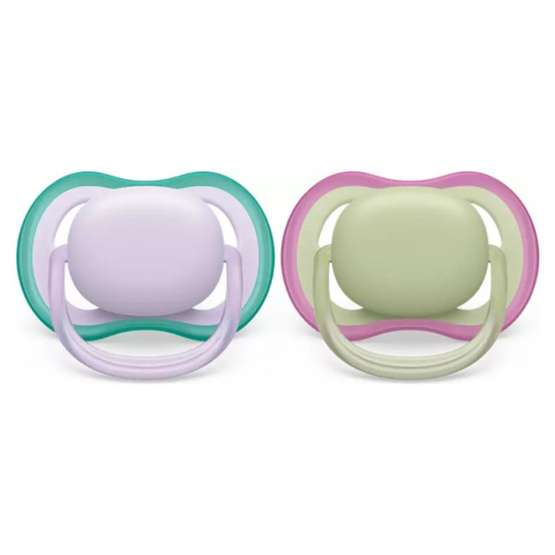 Philips Avent māneklītis Ultra Air Neutral, 0-6M (2 gab), meitenēm - SCF085/24