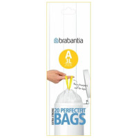 Brabantia atkritumu tvertņu maisiņi, 3 l, (A) (20 gab) - 311727