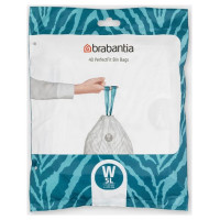 Brabantia atkritumu tvertņu maisiņi, 5 l, (W) (40 gab) - 137846