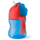 Philips Avent Krūzīte ar elastīgu salmiņu, 200 ml, 9M+, zila - SCF796/01