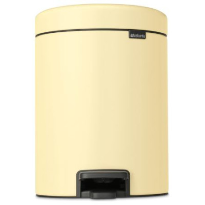 Brabantia atkritumu tvertne ar pedāli NewIcon, 5L, Mellow Jellow - 233784