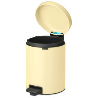 Brabantia atkritumu tvertne ar pedāli NewIcon, 5L, Mellow Jellow - 233784