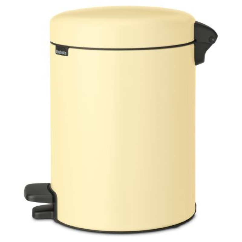 Brabantia atkritumu tvertne ar pedāli NewIcon, 5L, Mellow Jellow - 233784