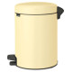 Brabantia atkritumu tvertne ar pedāli NewIcon, 5L, Mellow Jellow - 233784