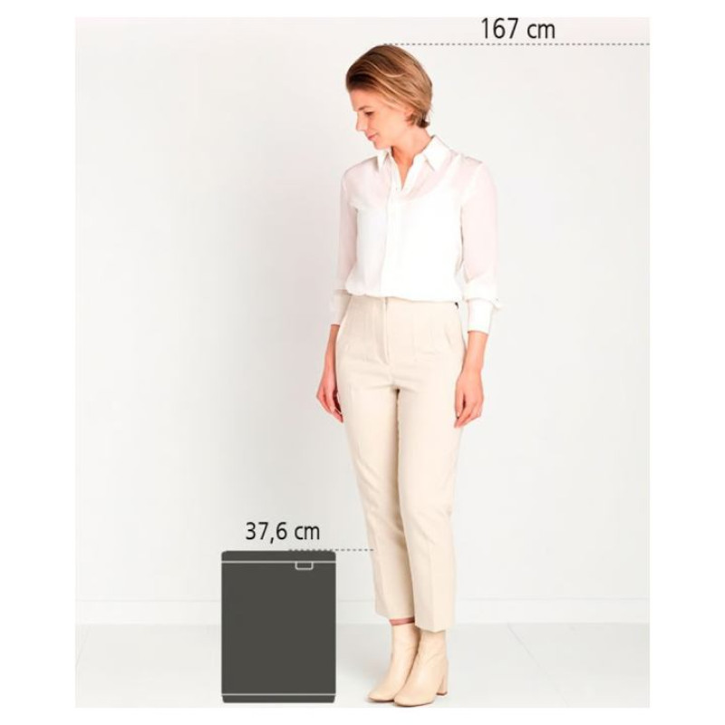 Brabantia atkritumu tvertne Bo,12l, White - 222467