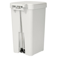 Brabantia atkritumu tvertne ar pedāli StepUp,16 l, Light Grey - 800221