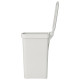 Brabantia atkritumu tvertne ar pedāli StepUp,16 l, Light Grey - 800221