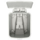 Brabantia atkritumu tvertne ar pedāli StepUp,16 l, Light Grey - 800221