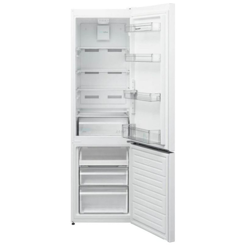 Sharp ledusskapis ar saldētavu apak&scaron;ā, 180 cm, balts - SJFBA05DTXWEEU