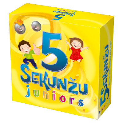 Trefl Spēle 5 Sekundes Juniors (Latvie&scaron;u val.)