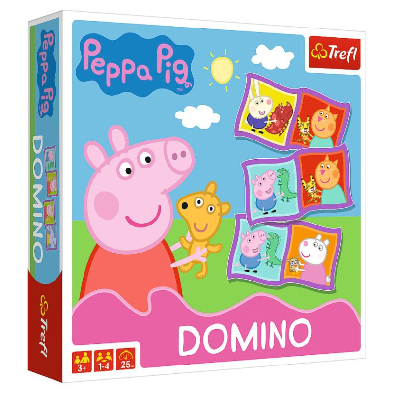 Trefl PEPPA PIG Galda spēle Domino