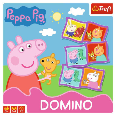 Trefl PEPPA PIG Galda spēle Domino