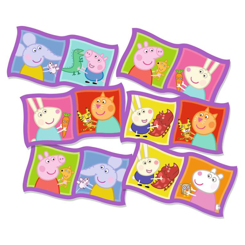 Trefl PEPPA PIG Galda spēle Domino