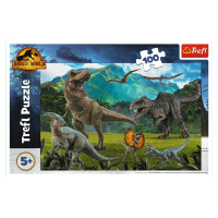 Trefl JURASSIC WORD Puzle, 100 gab.