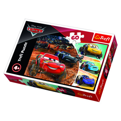 Trefl CARS Puzle Vāģi, 60 gab.
