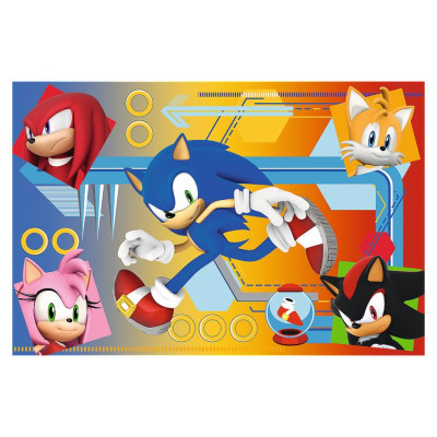 Trefl SONIC Puzle, 60 gab.