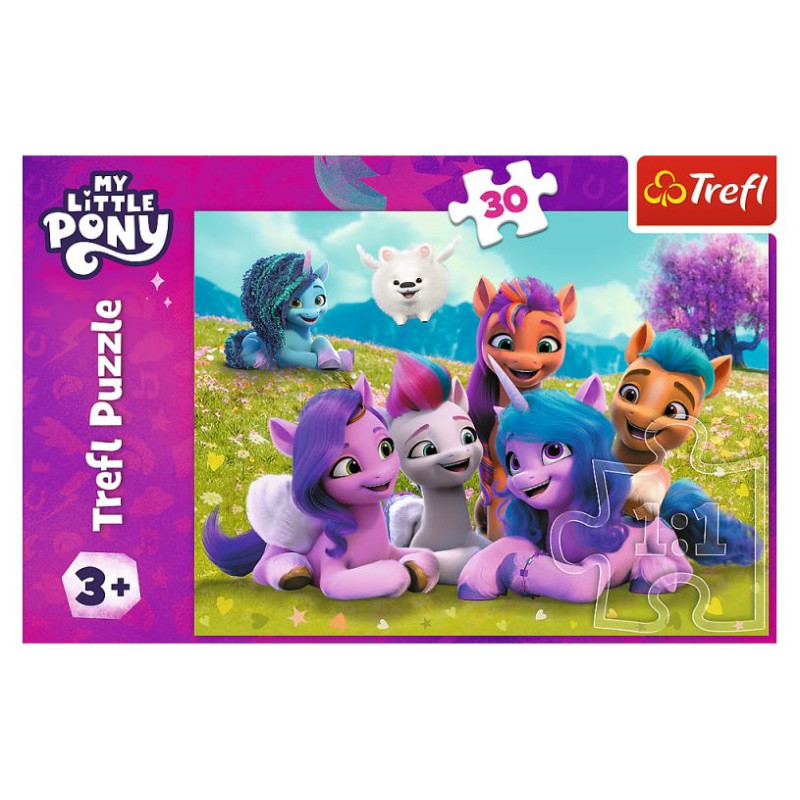 Trefl MY LITTLE PONY Puzle Mans mazais ponijs, 30 gab.
