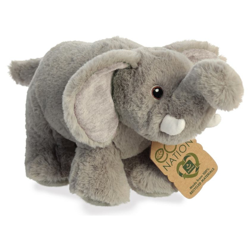 Eco Nation AURORA Eco Nation Plī&scaron;a rotaļlieta Zilonis, 15 cm