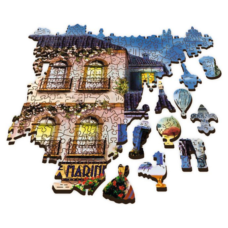 Trefl Koka puzle - Franču aleja, 1000gb