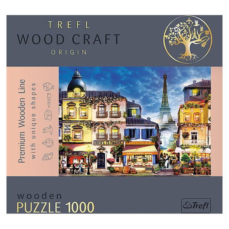 Trefl Koka puzle - Franču aleja, 1000gb