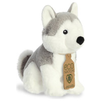 Eco Nation AURORA Eco Nation Plīša rotaļlieta Haskijs, 19 cm