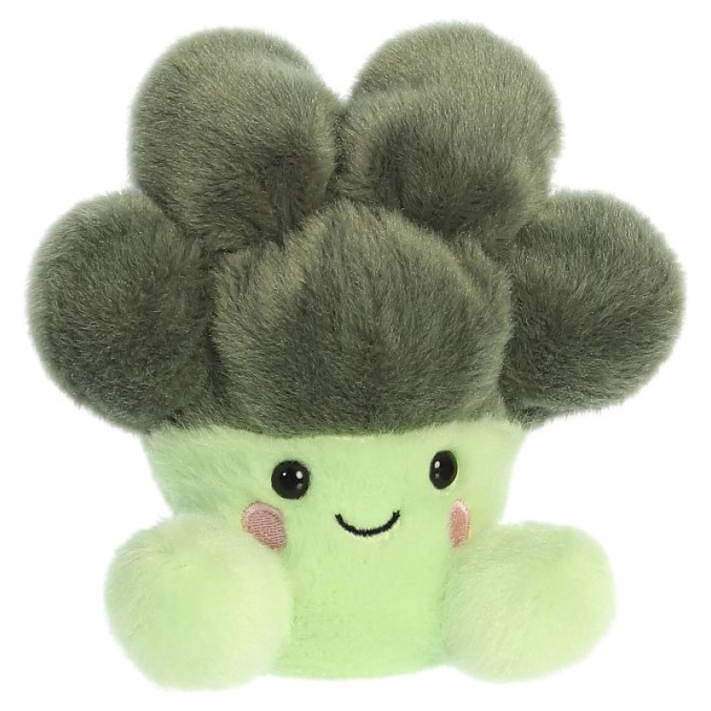Palm Pals AURORA Palm Pals Plī&scaron;a rotaļlieta brokolis Luidži, 12 cm