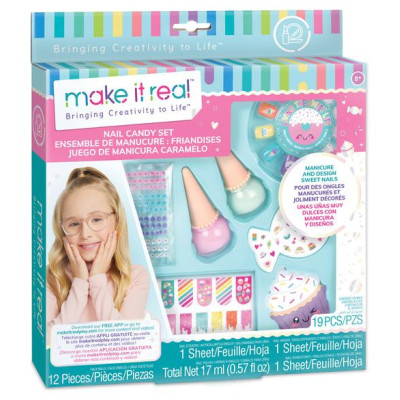 Make It Real Manikīra komplekts Nail Candy