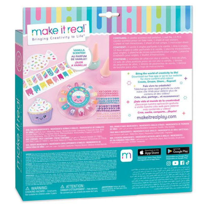 Make It Real Manikīra komplekts Nail Candy