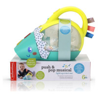Infantino Push & pop Muzikālais mini putekļsūcējs ar gaismām