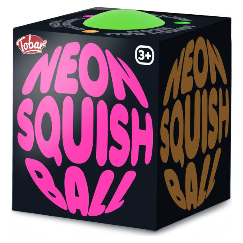 Tobar SCRUNCHEMS Spaidāmā bumba, kas maina neona krāsas