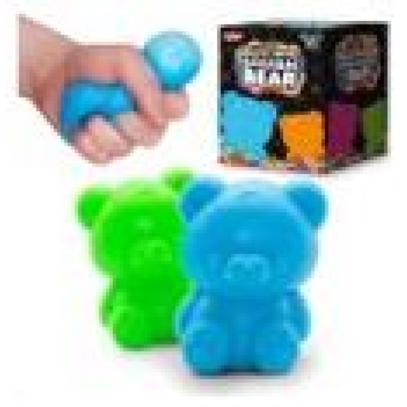 Tobar SCRUNCHEMS Aromatizēts spaidāmais lācītis neona krāsā