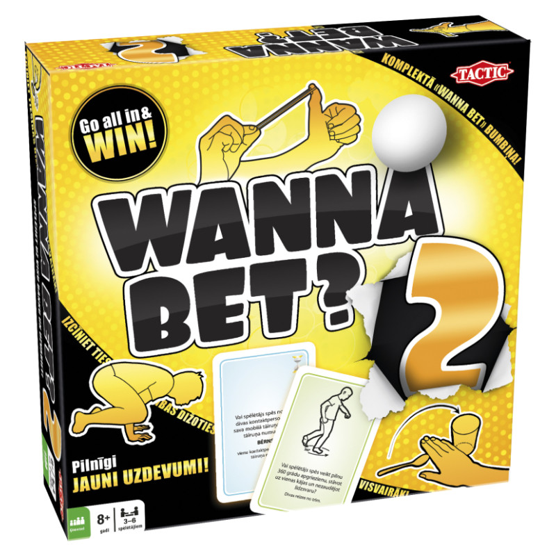 Tactic Galda spēle Saderēsim 2 (Latvie&scaron;u val.)