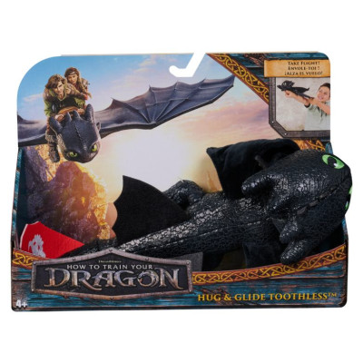 Dragons Plī&scaron;a rotaļlieta Toothless, 30 cm