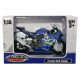 MSZ Miniatūrais modelis - SUZUKI GSR-R1000, mērogs 1:18