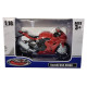 MSZ Miniatūrais modelis - SUZUKI GSR-R1000, mērogs 1:18