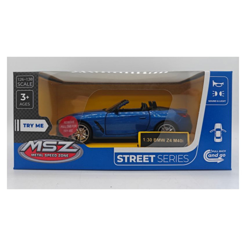 MSZ Miniatūrais modelis - BMW Z4 M40i, mērogs 1:30