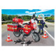 Playmobil ACTION HEROES Ugunsdzēsēju motocikls un naftas noplūdes incidents 71466