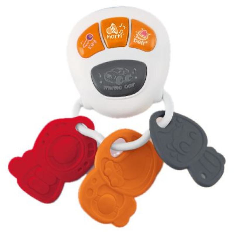 BO. Interaktīva rotaļlieta - zobgrauznis "Atslēgas"