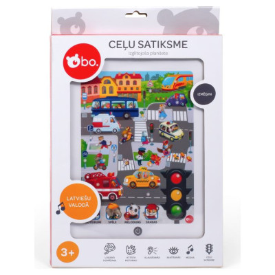 BO. Izglītojo&scaron;s plan&scaron;etdators  "Satiksme" (Latvie&scaron;u valodā)