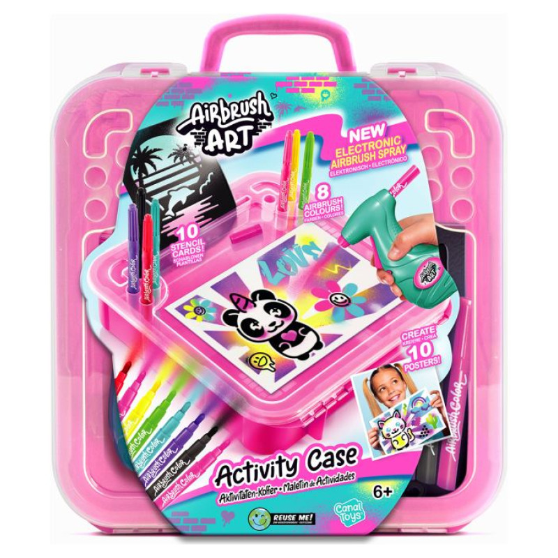 Airbrush Mākslas aktivitā&scaron;u komplekts