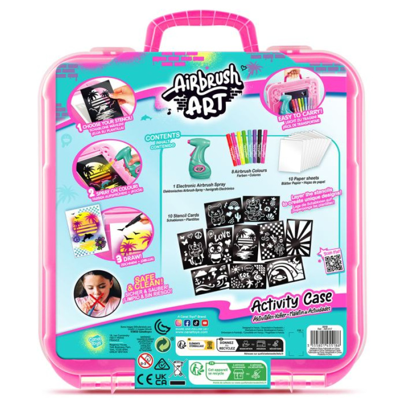 Airbrush Mākslas aktivitā&scaron;u komplekts