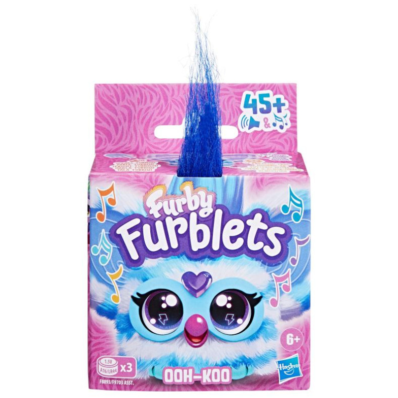 Furby Interaktīva mīkstā rotaļlieta Furblets, 5 cm