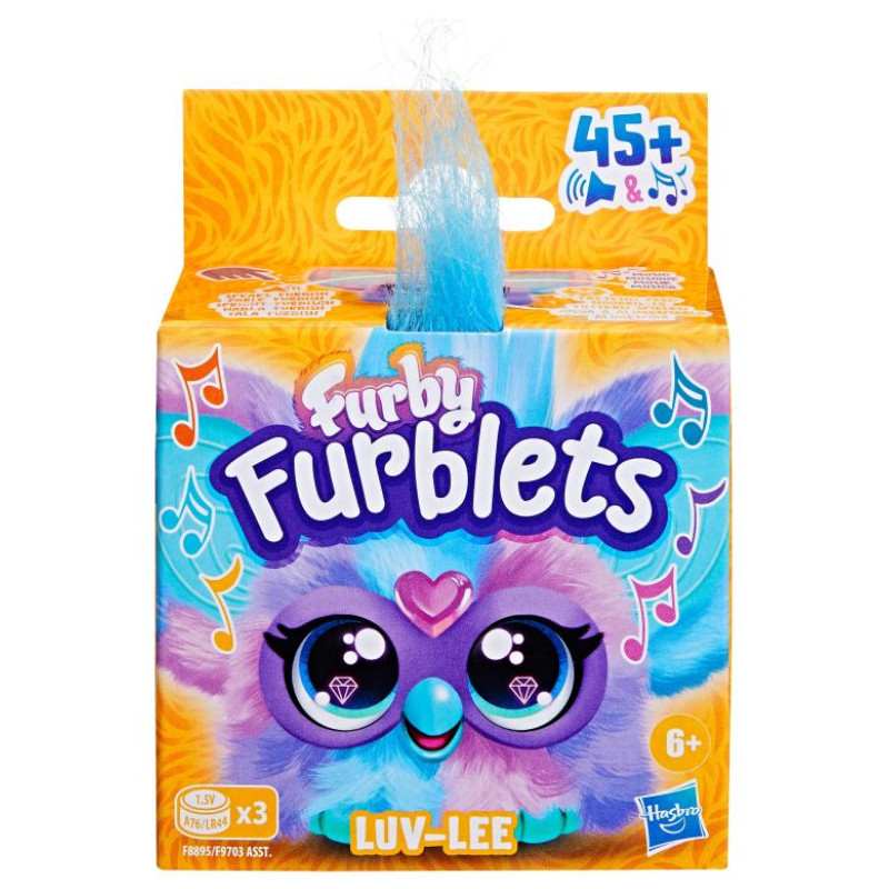 Furby Interaktīva mīkstā rotaļlieta Furblets, 5 cm