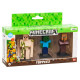 Minecraft 3D zīmuļu uzgaļi, 3 gab.