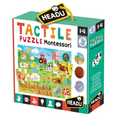 Headu Montesori taktilā puzle