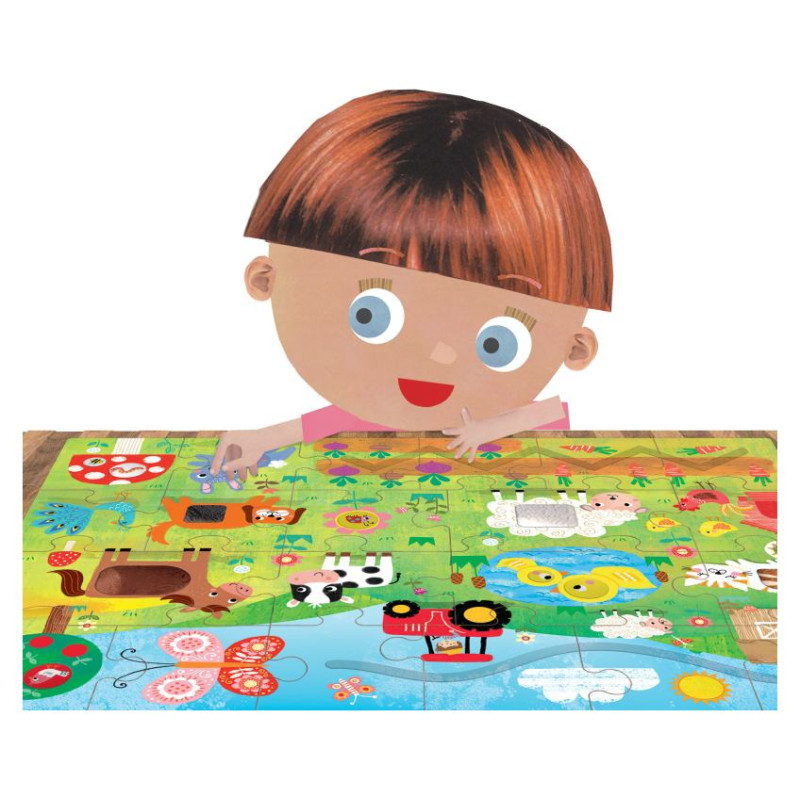 Headu Montesori taktilā puzle